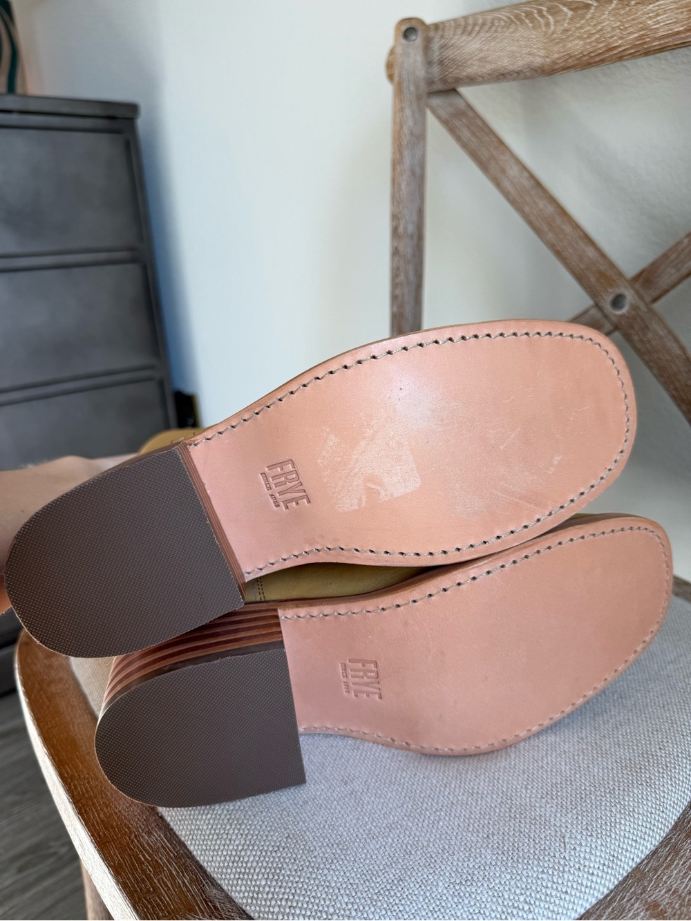 Frye campus 14L wide calf boots banana - Picture 7 of 9